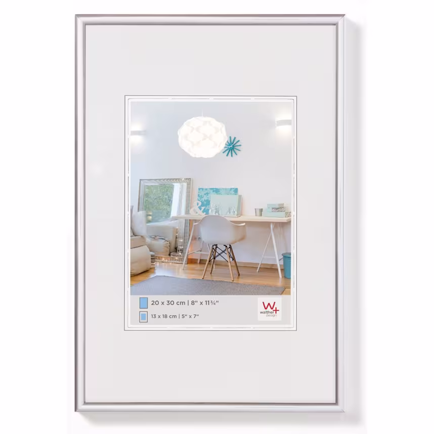 New Lifestyle 13x18 Kunststoff silber