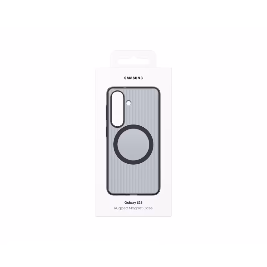 Samsung Back Cover Rugged Magnet Galaxy S26 Schwarz
