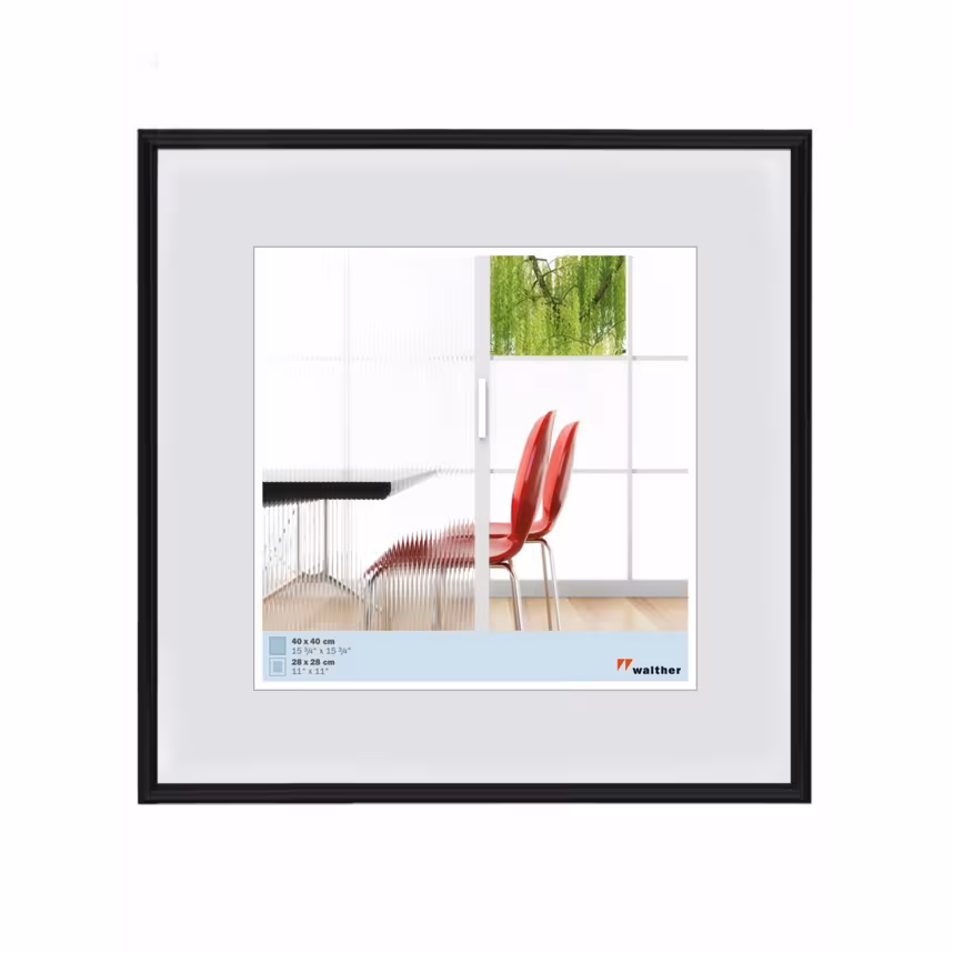 Galeria 50x50 Kunststoff schwarz