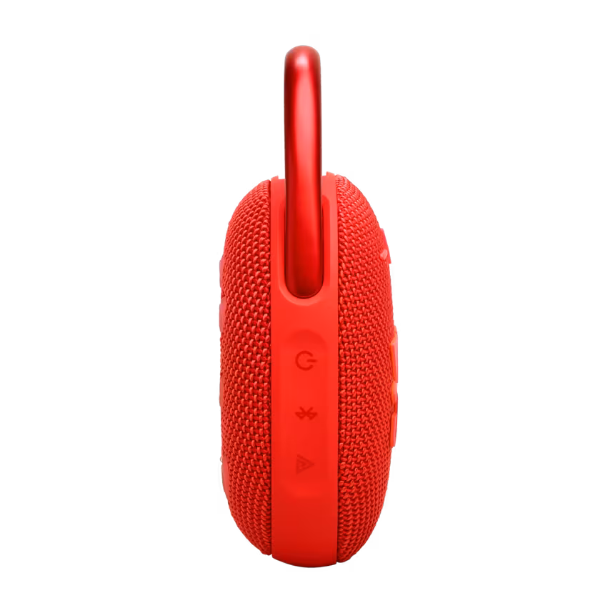 JBL Clip5 Bluetooth Lautsprecher mit Karabinerhaken rot