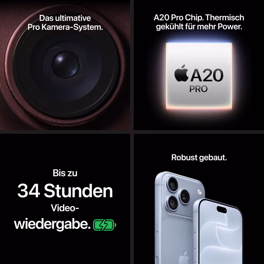 Apple iPhone 18 Pro 256GB Schwarz