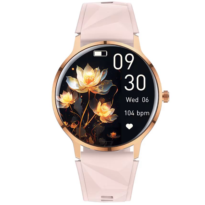 Felixx Smartwatch F616, Amoled 1.65, SUN, rose-gold