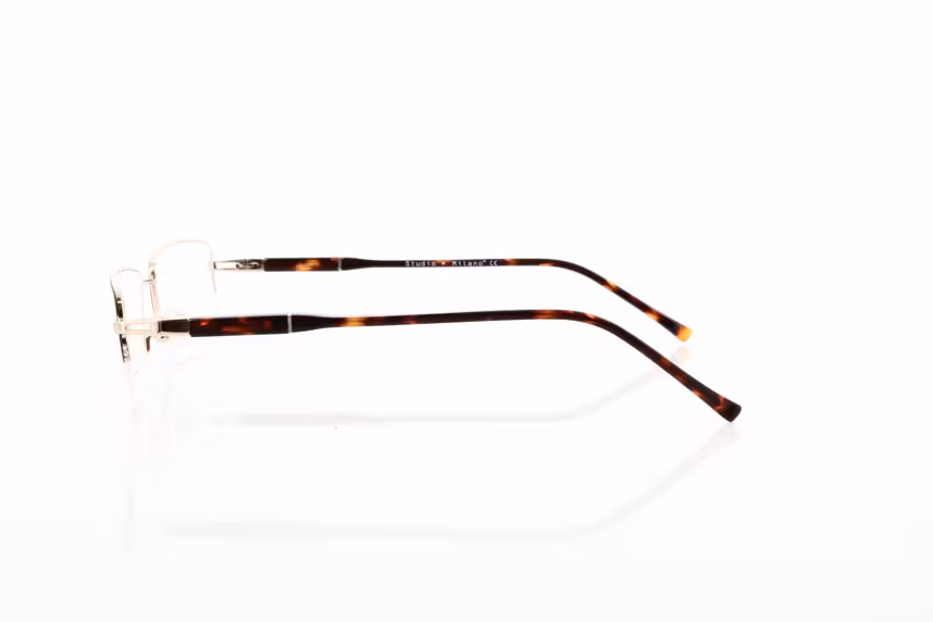 Studio Milano 17044A20 C4 Herrenbrille Halbrand Metall