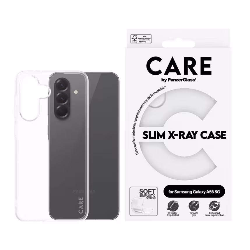 CARE PanzerGlass Case Trans XRay Soft Samsung Galaxy A56 5G