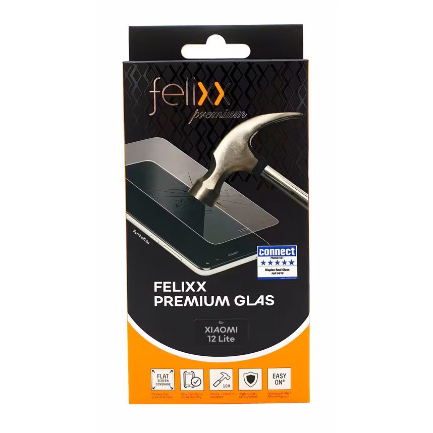Felixx Premium-Glas Case Friendly Xiaomi 12 lite