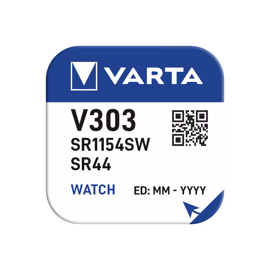 Varta V303 Silver Coin 1,55V