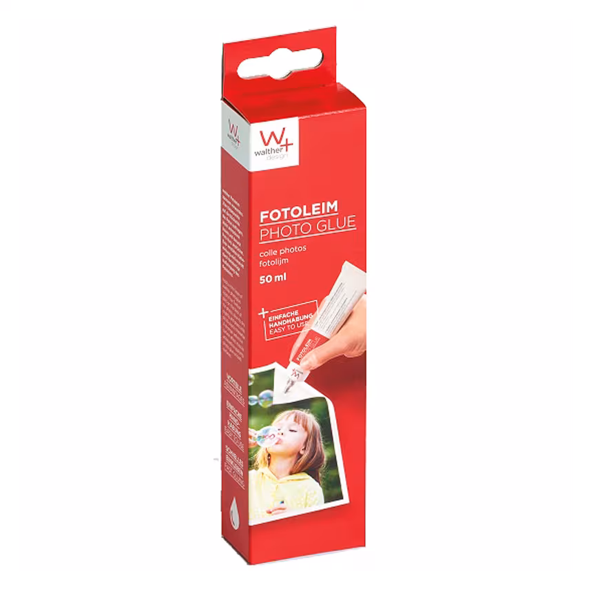 Walther Foto Klebstoff Transparent 50ml