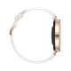 Huawei Watch GT4 41mm Leather Strap Gold/White