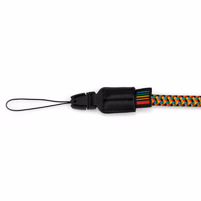 Polaroid Camera Strap Round Rainbow