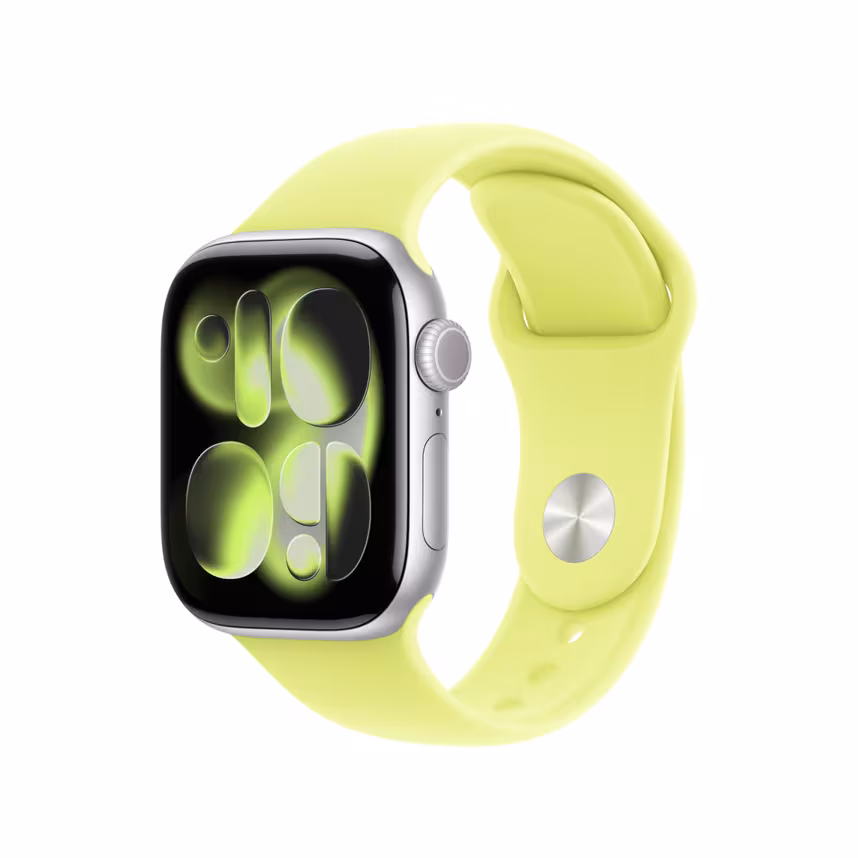 Apple Watch 46mm Neon Yellow Sport S/M