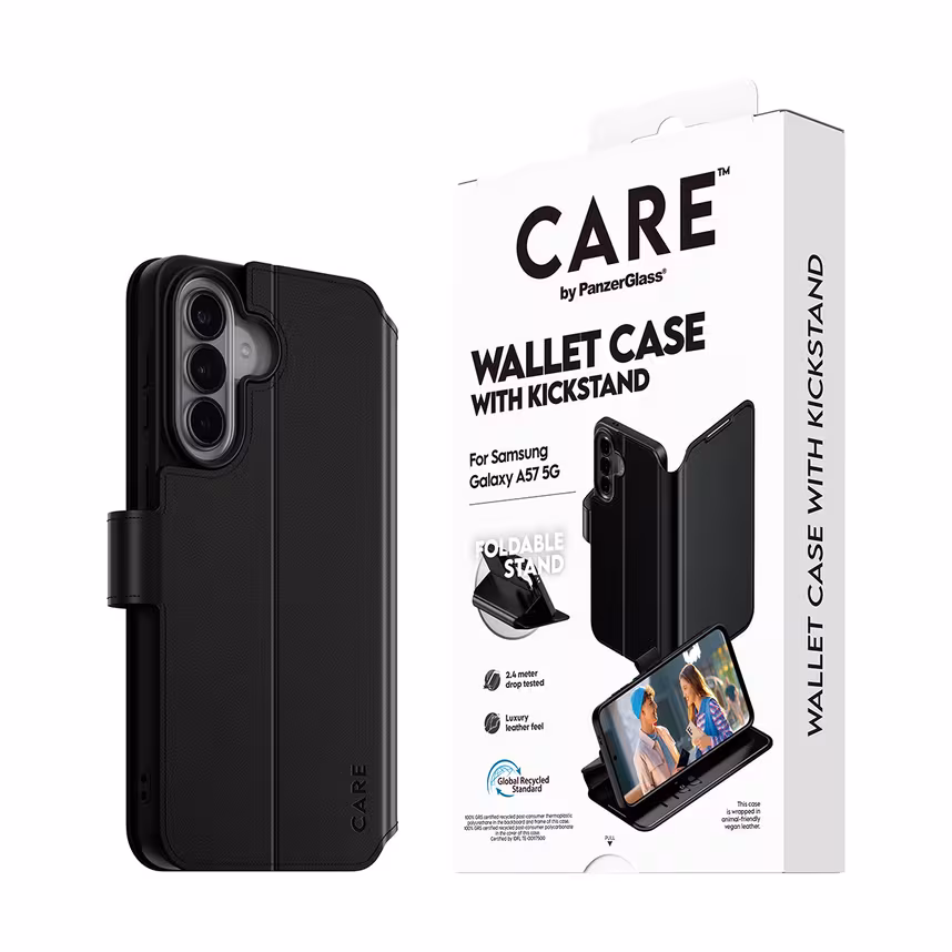 Care Wallet Case mit Kickstand Samsung Galaxy A57 5G