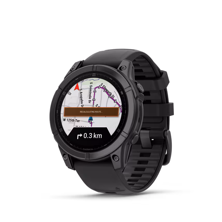 Garmin Fenix E 47mm Slate schwarz/schiefergrau
