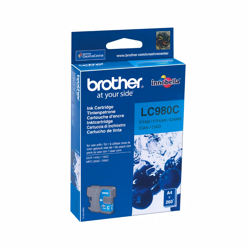 Brother LC-980C Tinte cyan