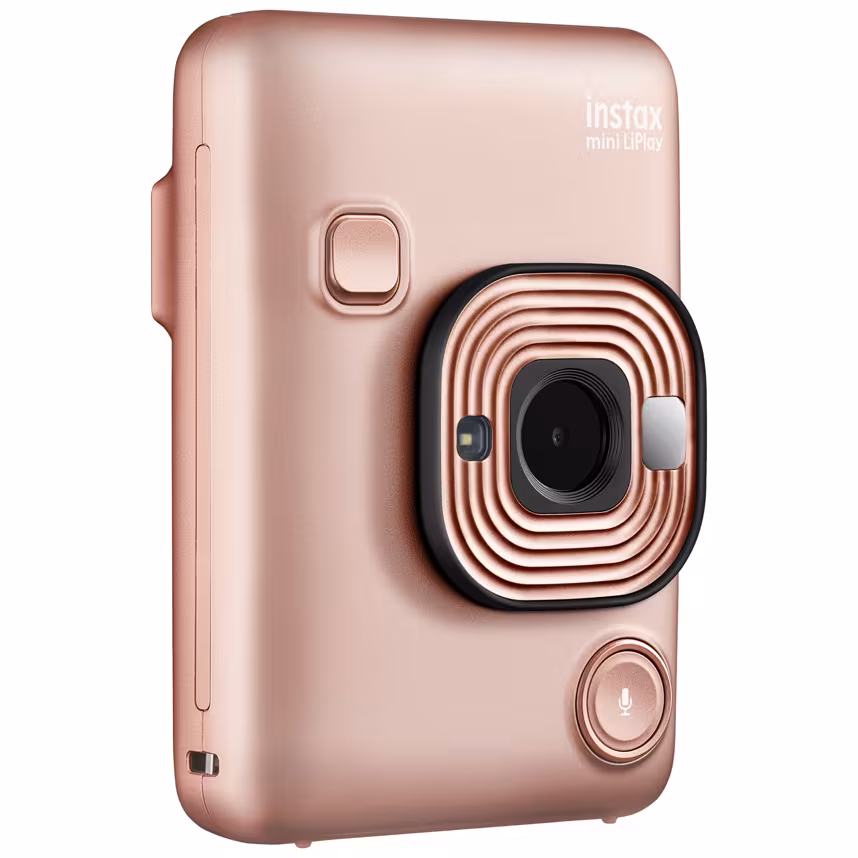 Fujifilm Instax Mini LiPlay Blush Gold + Zubehör -15%
