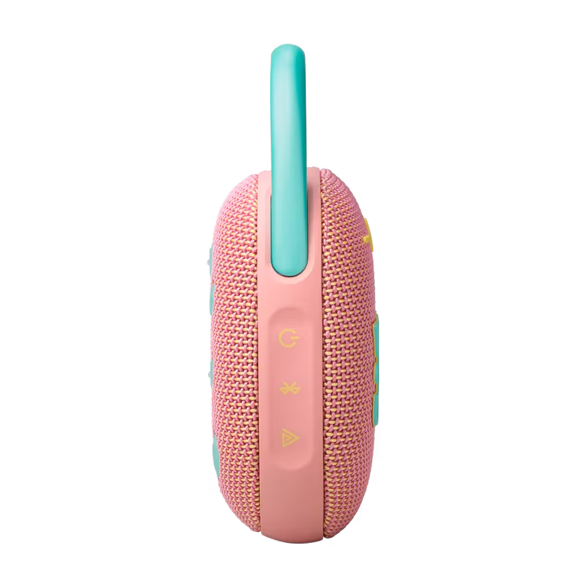 JBL Clip5 Bluetooth Lautsprecher mit Karabinerhaken pink