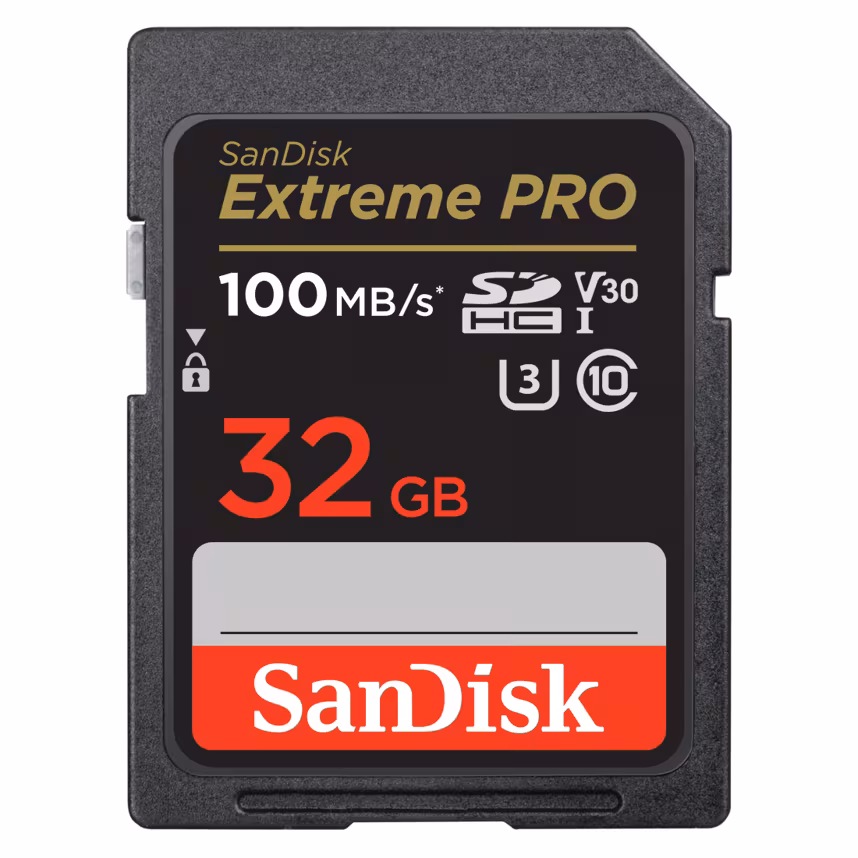 SanDisk SD Extreme Pro 32GB U3 100MB/s V30