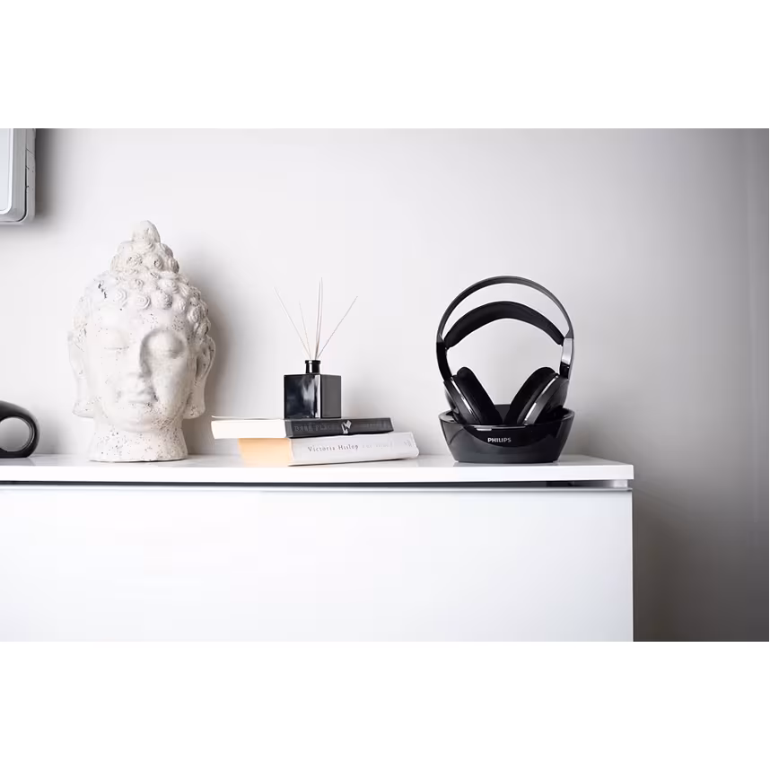 Philips SHD8850/12 kabellose TV-Kopfh&ouml;rer schwarz
