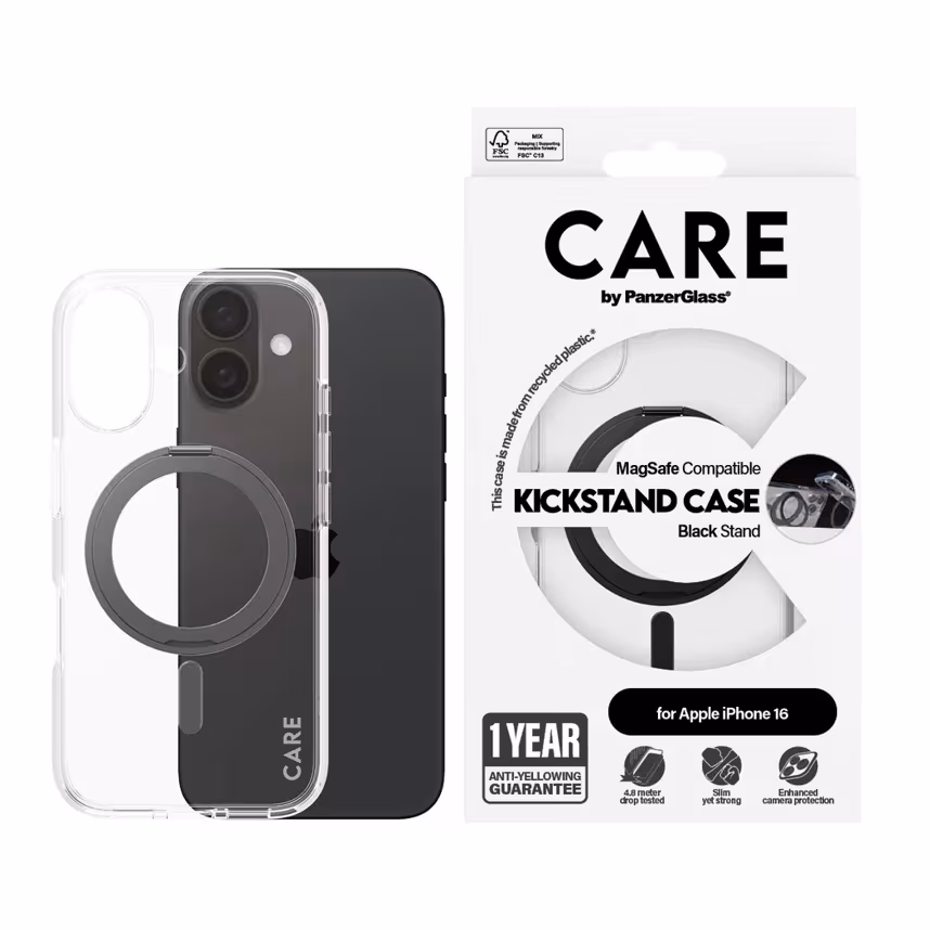 
Care Back Cover Kickstand Magsafe Apple iPhone 16
