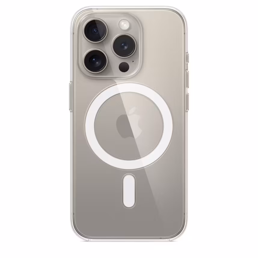 Apple iPhone 15 Pro Clear Case mit MagSafe