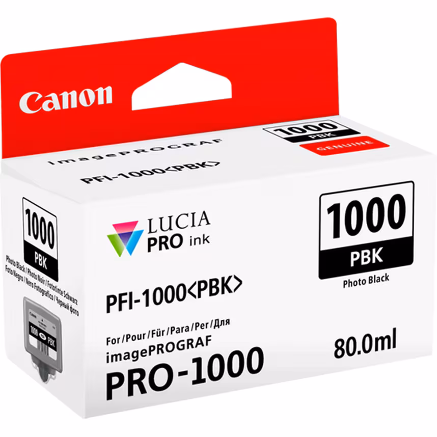 Canon PFI1000PBK photo black imagePrograf Pro 1000
