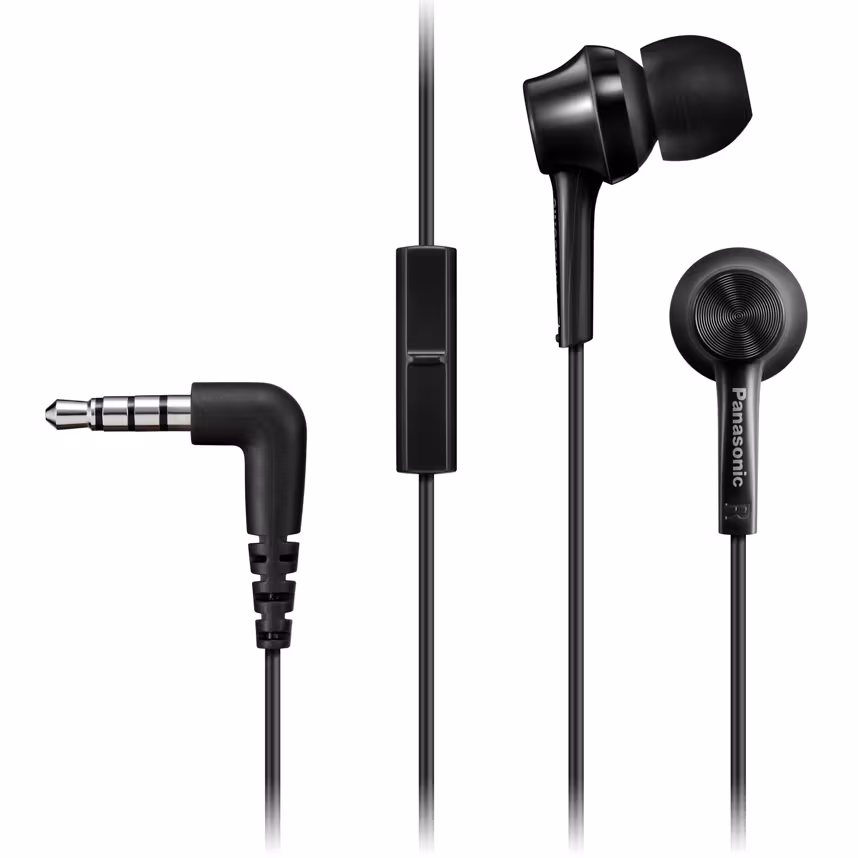Panasonic RP-TCM115E In-Ear Headset Schwarz