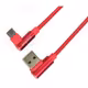 Emporia Datenkabel USB-A auf Micro-USB rot