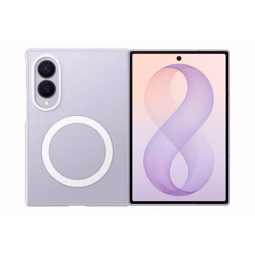 Samsung Clear Magnet Case f&uuml;r Samsung Galaxy Z Fold 8 transparent