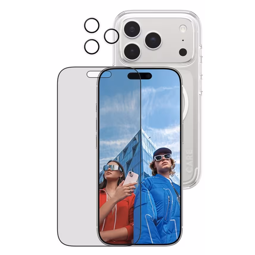 PanzerGlass CARE 3-in-1 Flagship Privacy iPhone 17 Pro