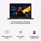 Apple MacBook Pro 14"/M4/10CPU/10GPU/24GB/1TB/space schwarz