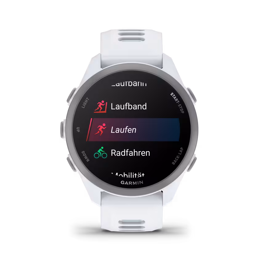 Garmin Forerunner 170 steinwei&szlig;/pudergrau