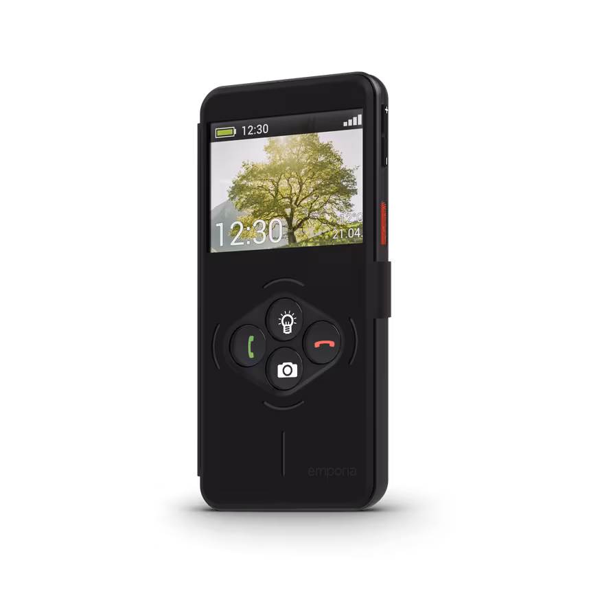 Emporia Smart.7 Lite 4G 2026 Schwarz