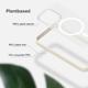 Woodcessories Clear Case Magsafe iPhone 14 weiß
