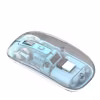 Beatec Wireless Mouse Ghost 3 - transparent pink mit LED