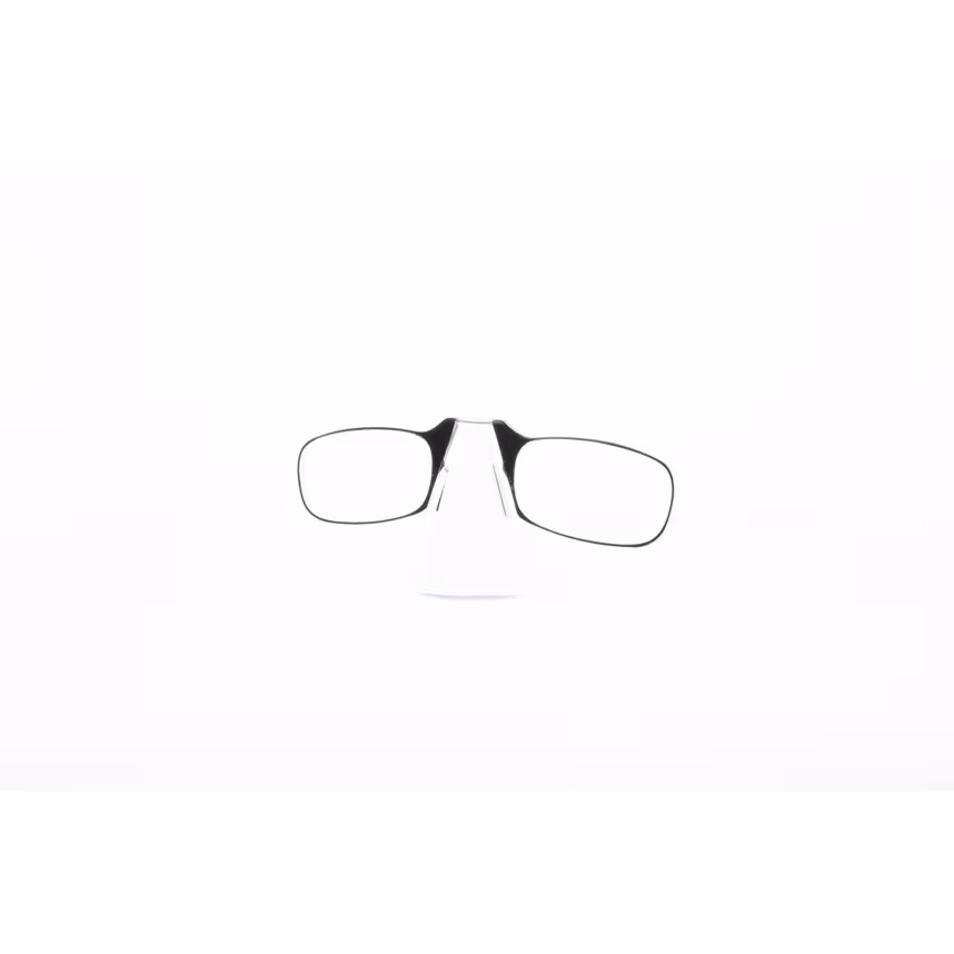 Fertiglesebrille Clip LH100 schwarz +2.00