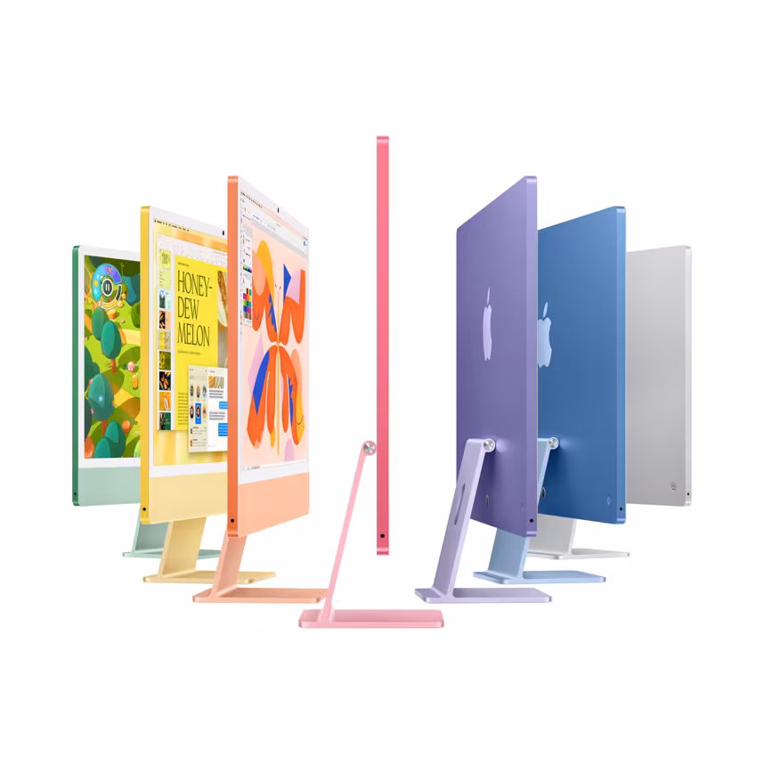 Apple iMac 24"  4.5K/M4/8CPU/8GPU/16GB/256GB, pink