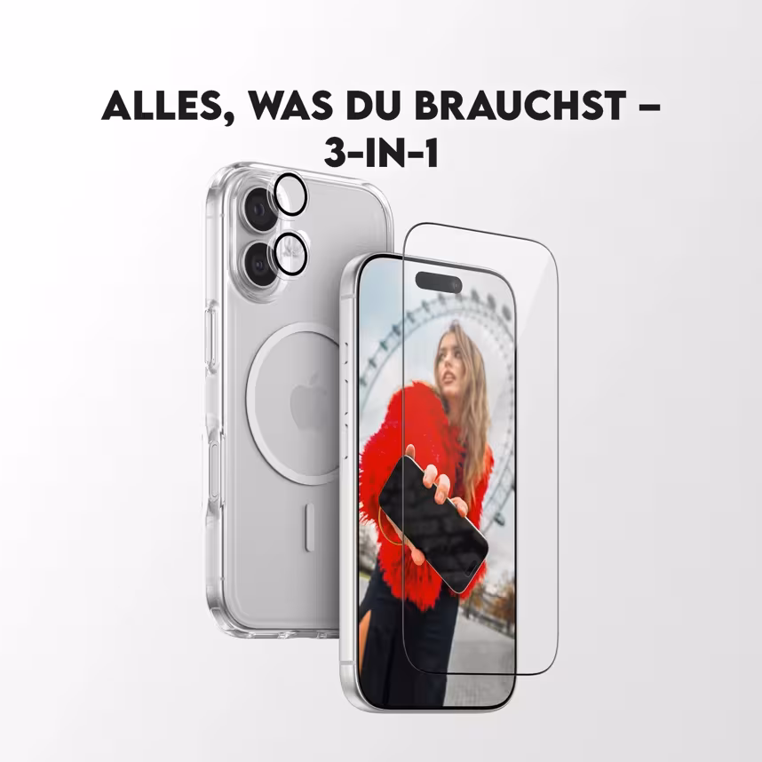 PanzerGlass CARE 3-in-1 Flagship Explorer iPhone 17