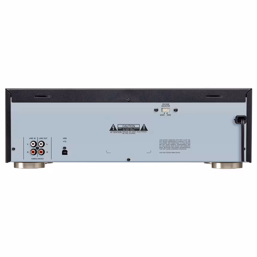 Teac W-1200 Double Cassettedeck Black EU/UK