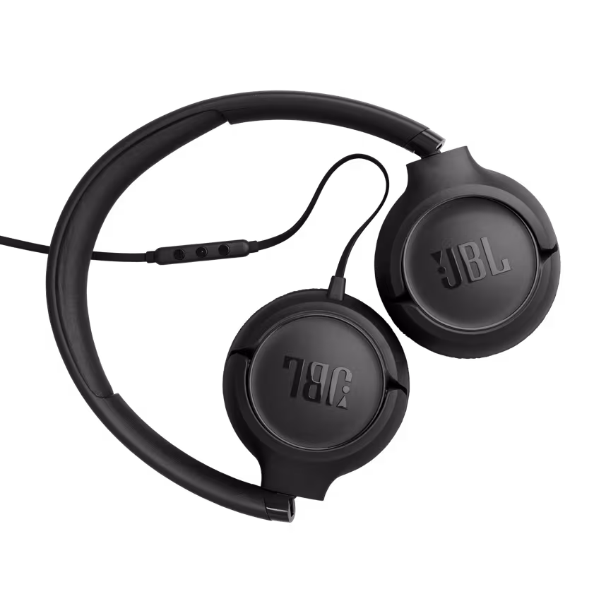 JBL Tune530C kabelgebundener On-Ear Kopfh&ouml;rer Schwarz