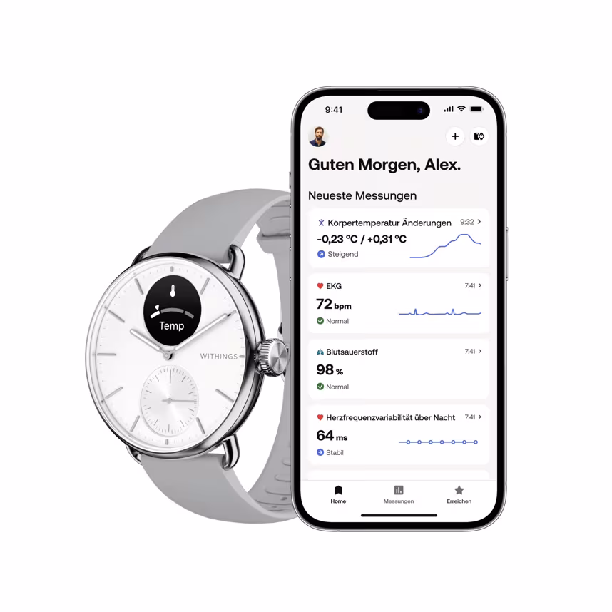 Withings Scanwatch 2 38mm weiß
