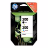 HP 300 Tinte black + color