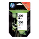 HP 300 Tinte black + color