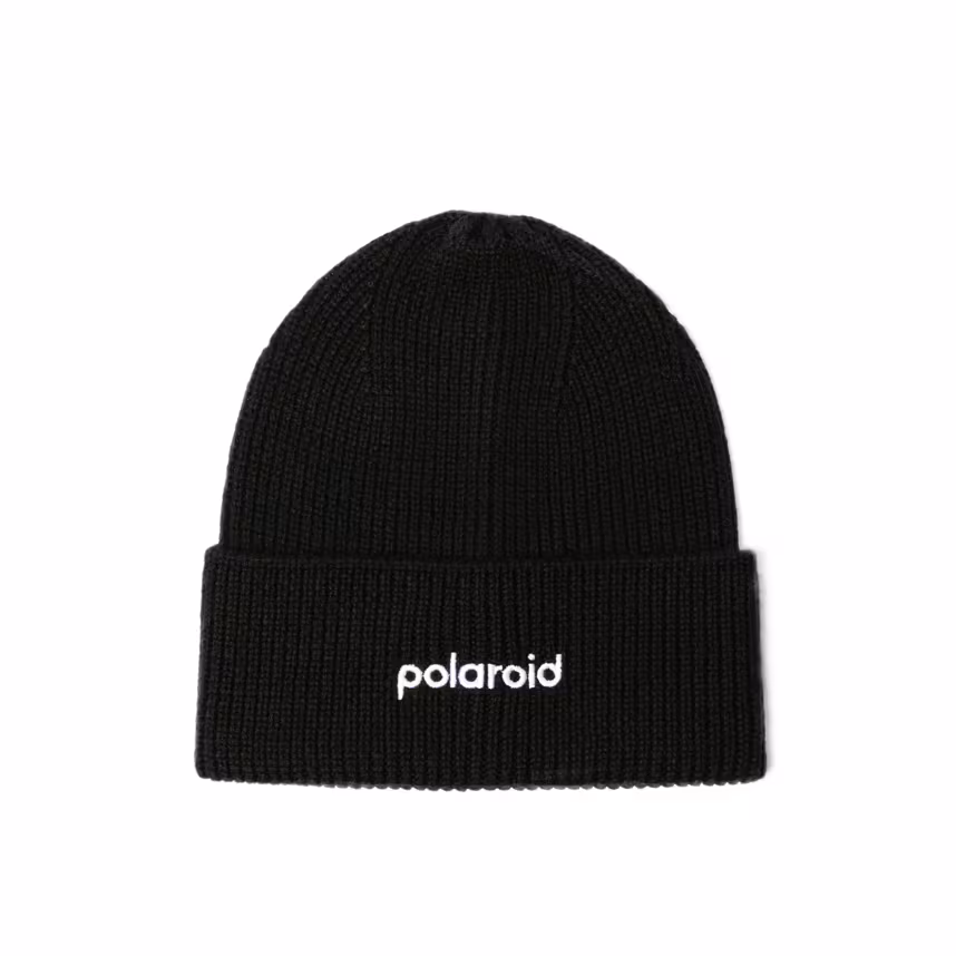 Polaroid Beanie Schwarz