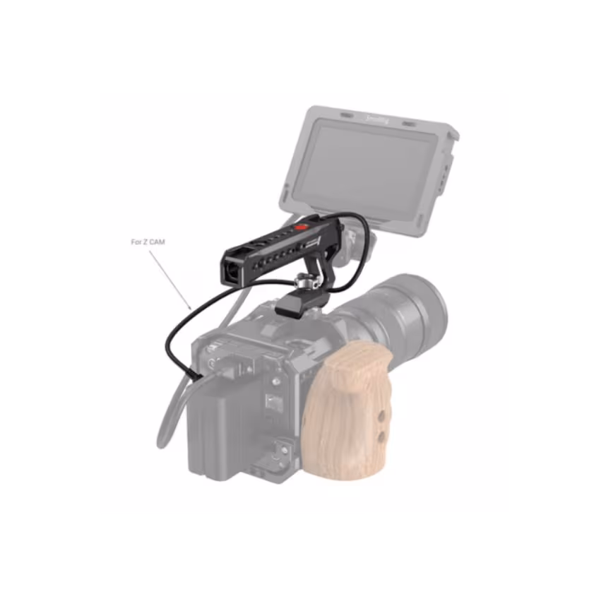 SmallRig NATO Top Handle mit Record Start/Stop Remote Trigge 