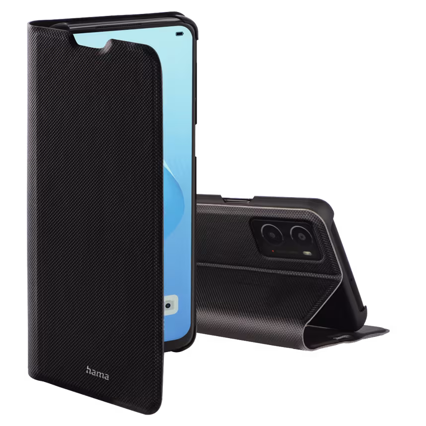 Hama Book Slim Pro Oppo A76/A96 schwarz