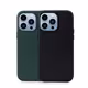 Felixx Back Cover Leder Apple iPhone 15 Pro dunkelgrün