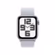 Apple Watch SE LTE 40mm silver Alu Case + blue Loop