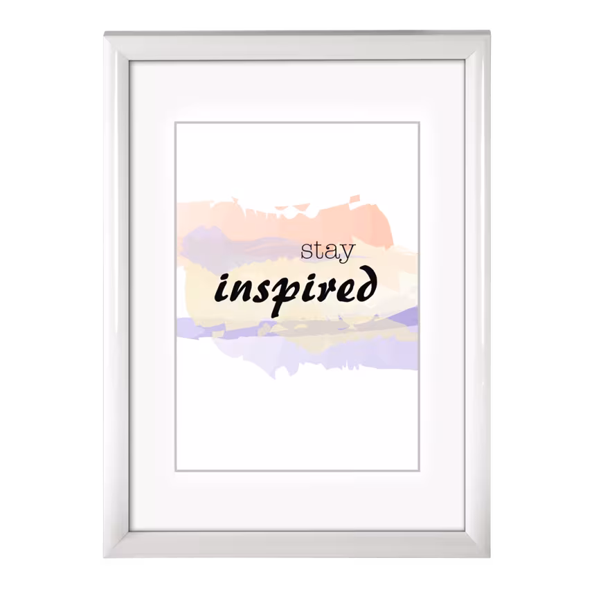 Hama 31769 Rahmen Kunststoff Madrid 30x45 Weiß 