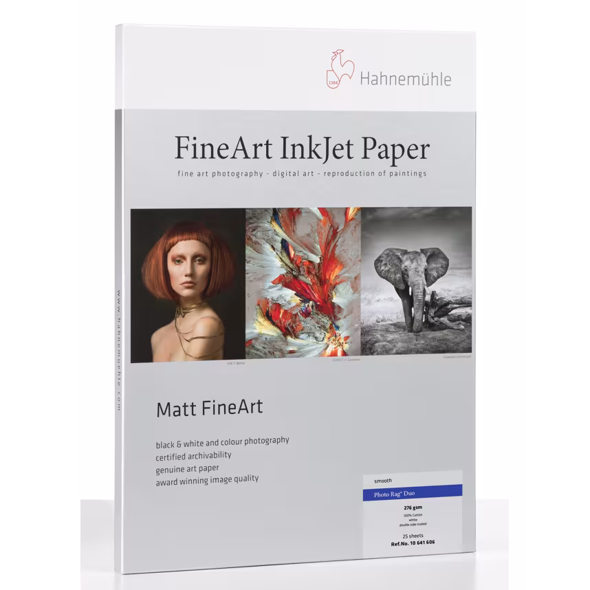 Hahnemühle Photo Rag Duo 276gsm A2 25 Blatt 