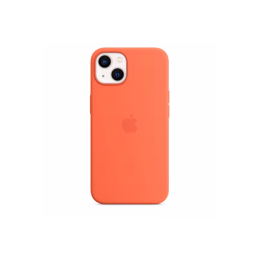 Apple iPhone 13 Back Cover Silikon nektarine