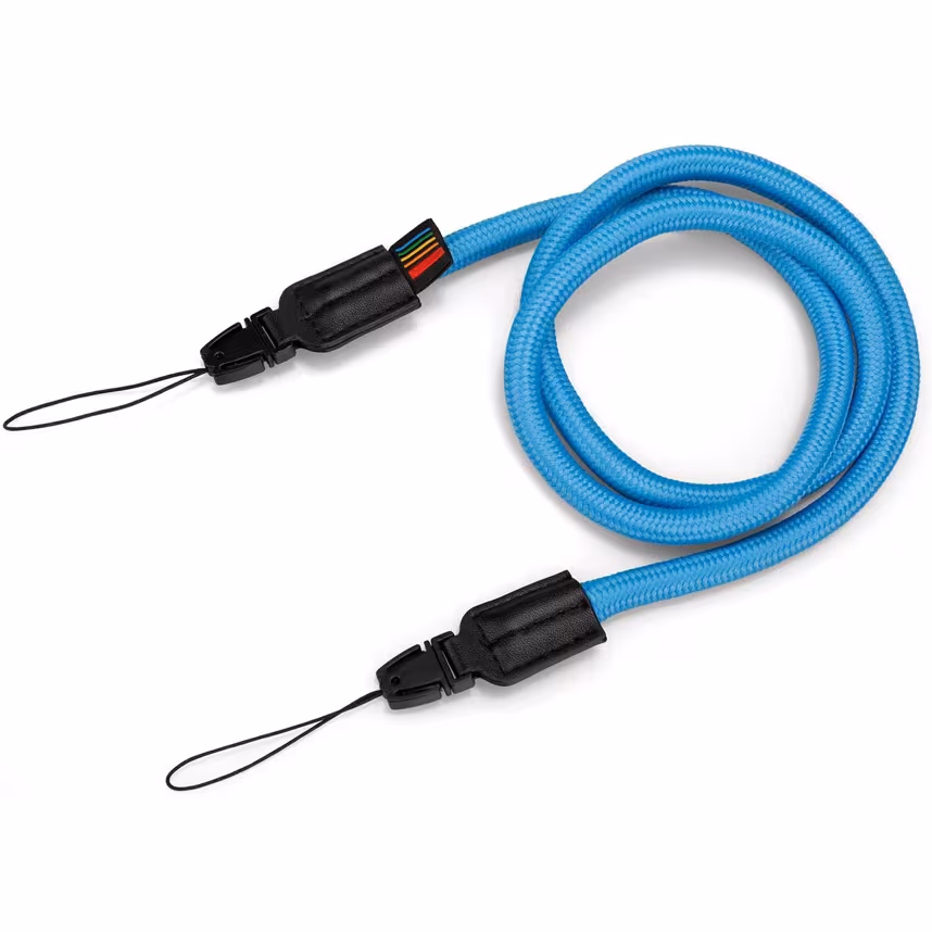 Polaroid Camera Strap Round Blau